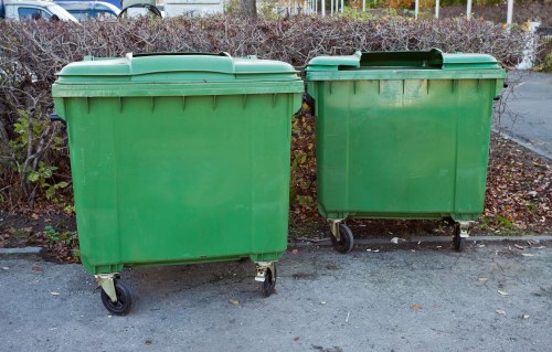 Eco-friendly recycling during garage clearance