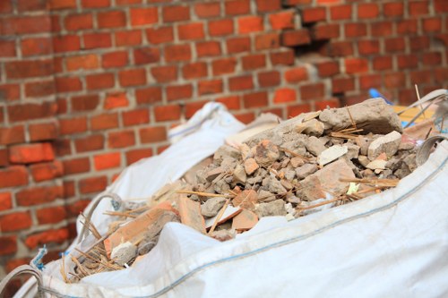 Professional team handling office clearance in Poplar