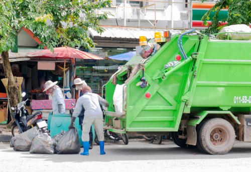 Recycling construction materials on-site